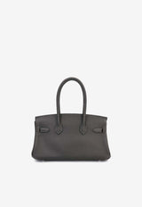 Birkin Shoulder Light 29 in Vert Bronze Evercolor with Palladium Hardware