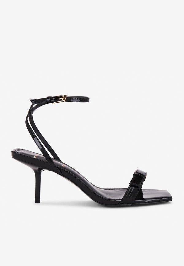 BLACK SUEDE STUDIO Brooks 65 Leather Sandals Black BROOKS65_BLACK