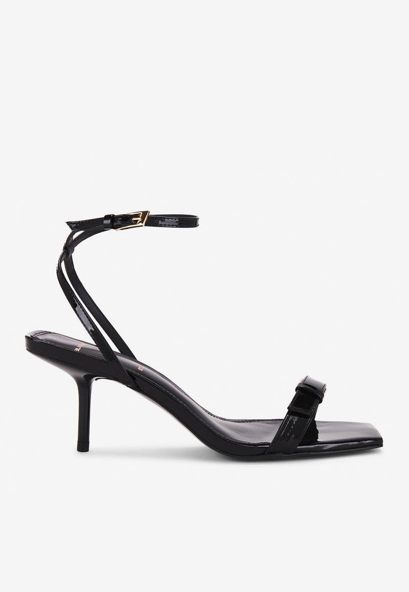 BLACK SUEDE STUDIO Brooks 65 Leather Sandals Black BROOKS65_BLACK