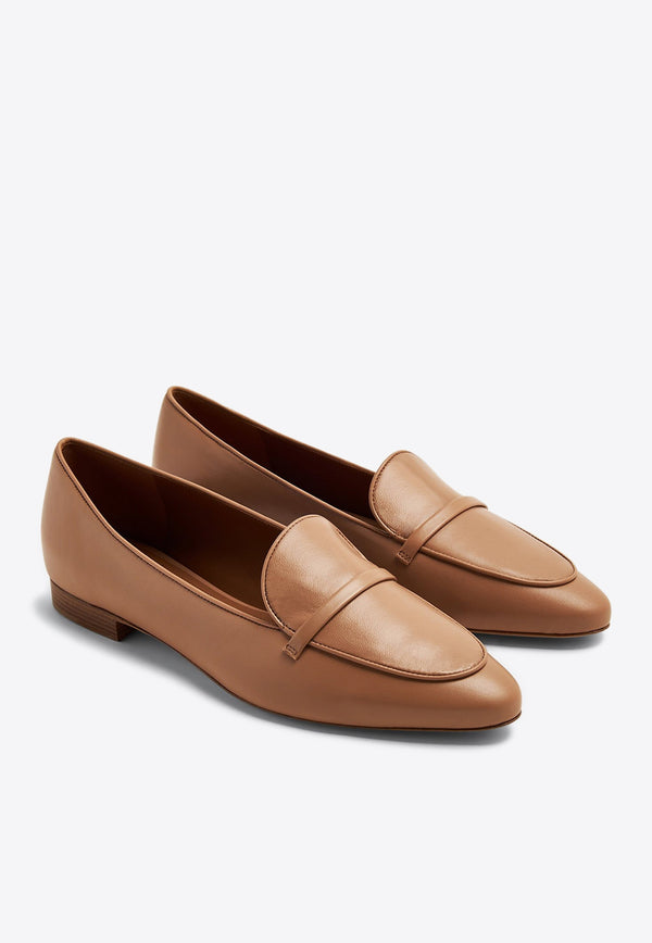 Malone Souliers Bruni Flat Loafers BRUNI10-15NUDE