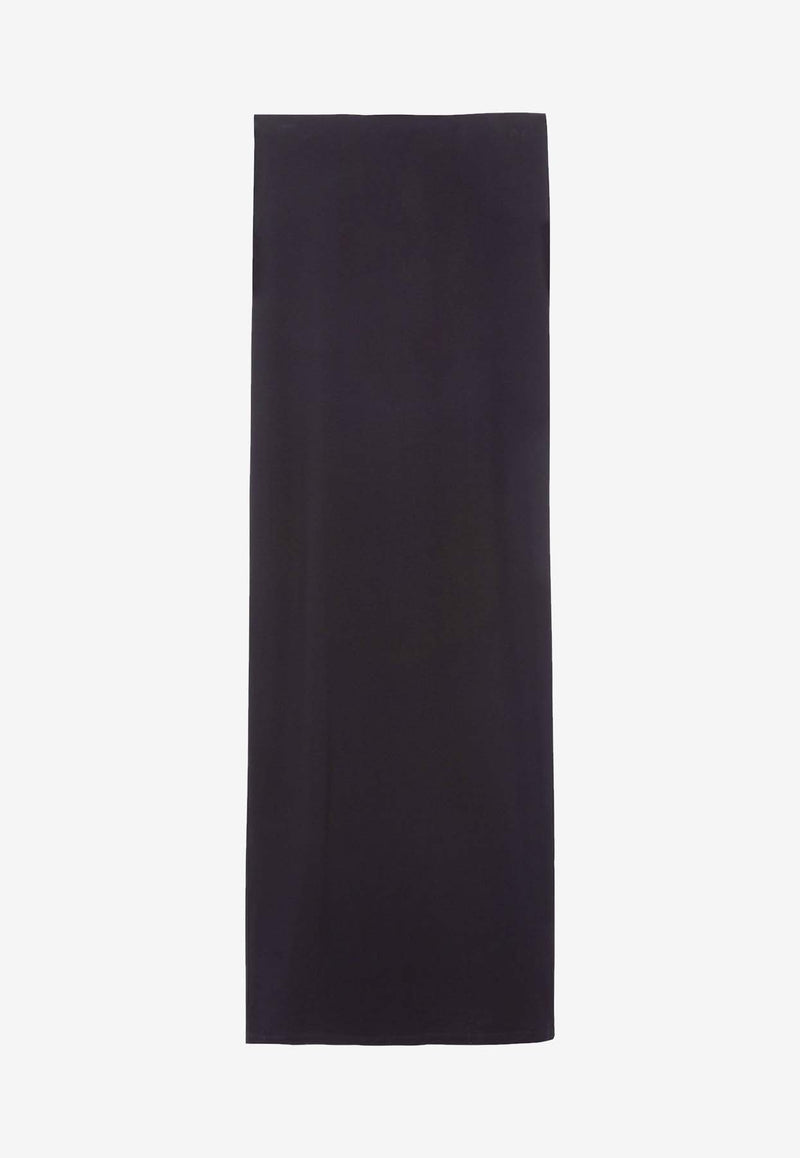 The Frankie Shop Ella Maxi Skirt Plum BSKELL287PLUM