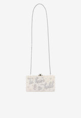 Sophia Webster Cleo Pearl-Embellished Clutch Bag BSS25002_WHITE
