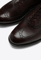 Church's Burwood Calf Leather Brogue Shoes Brown BURWOOD9ADC/P_CHURC-F0AEV