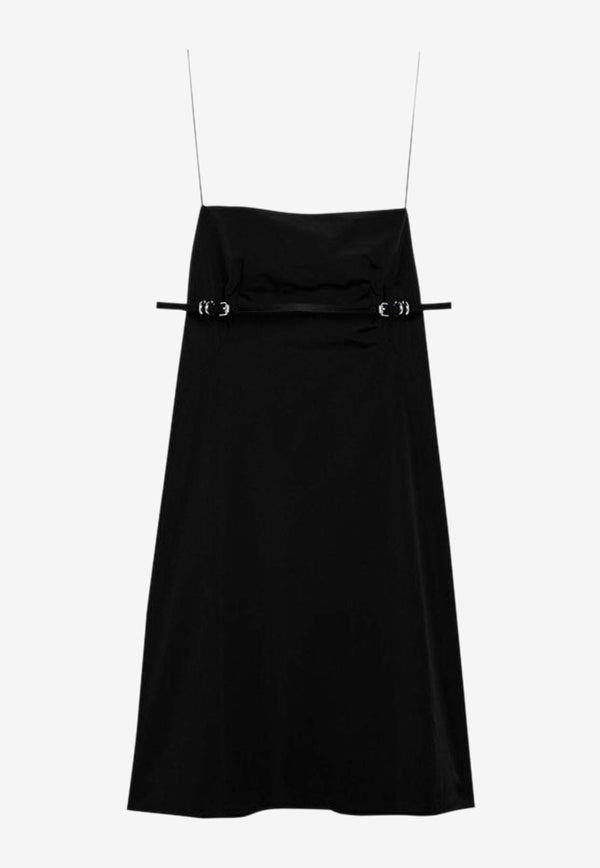 Givenchy Mini Dress with Straps Black BW21ZH14L1/O_GIV-001
