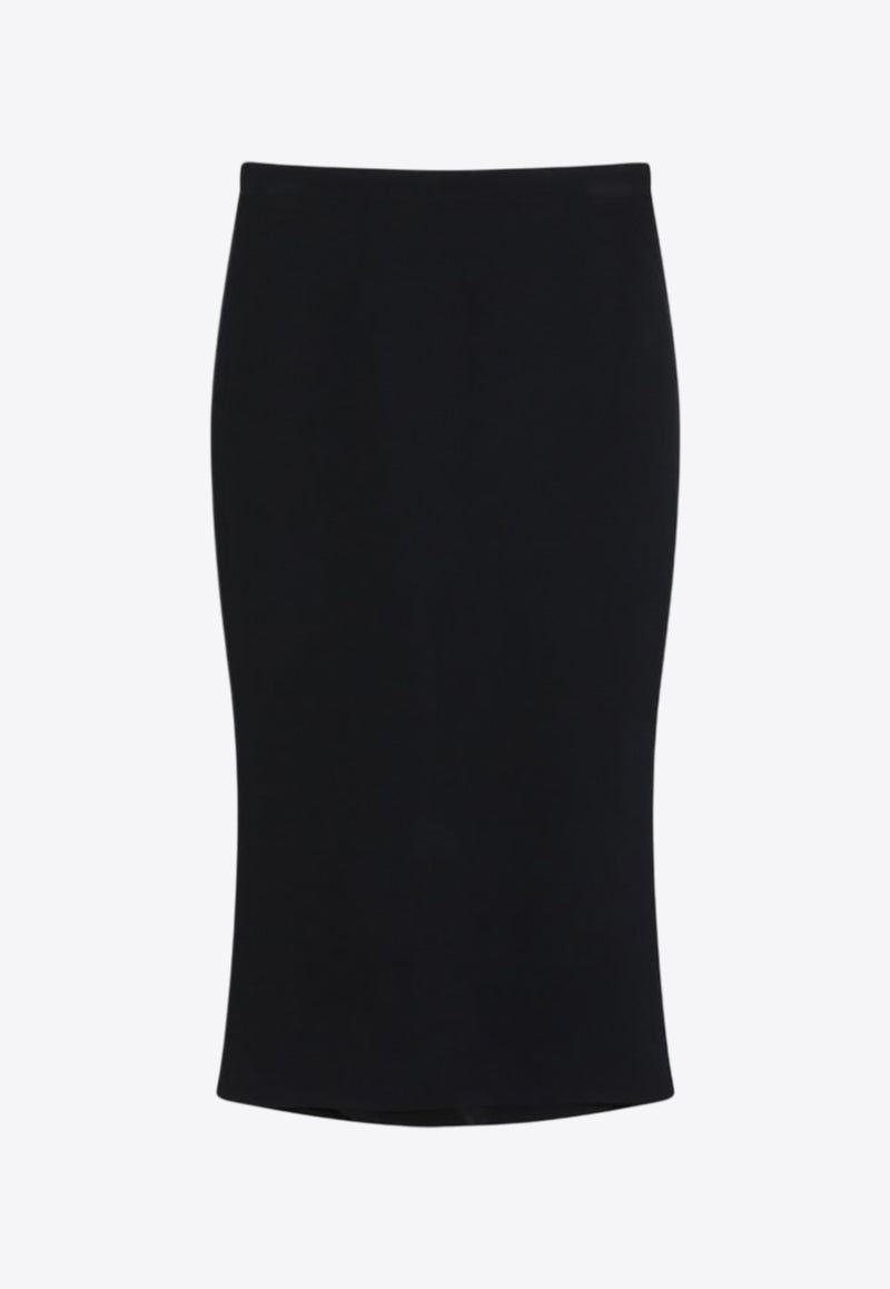 Givenchy Midi Pencil Skirt Black BW40YP164K/R_GIV-001