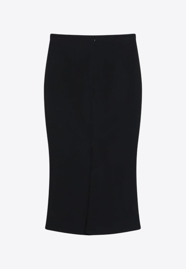 Givenchy Midi Pencil Skirt Black BW40YP164K/R_GIV-001