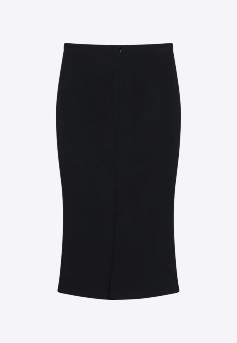 Givenchy Midi Pencil Skirt Black BW40YP164K/R_GIV-001