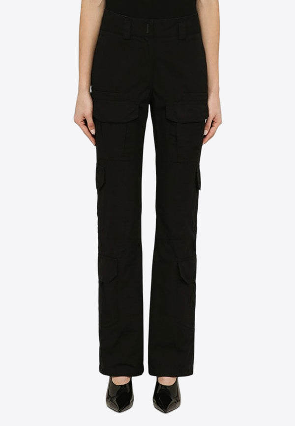 Givenchy Straight-Leg Cargo Pants Black BW511H14TW/O_GIV-001