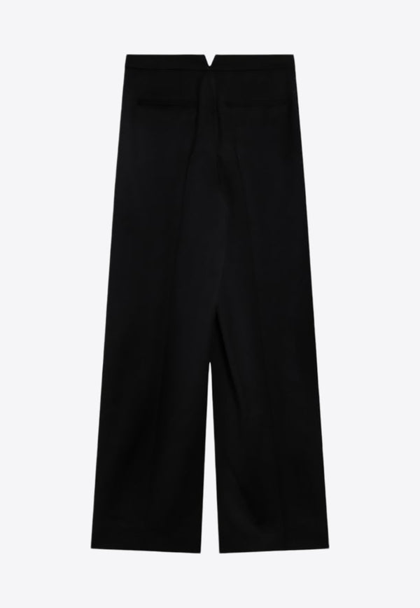 Givenchy Wool Wide-Leg Tailored Pants Black BW514Q15RE/P_GIV-001