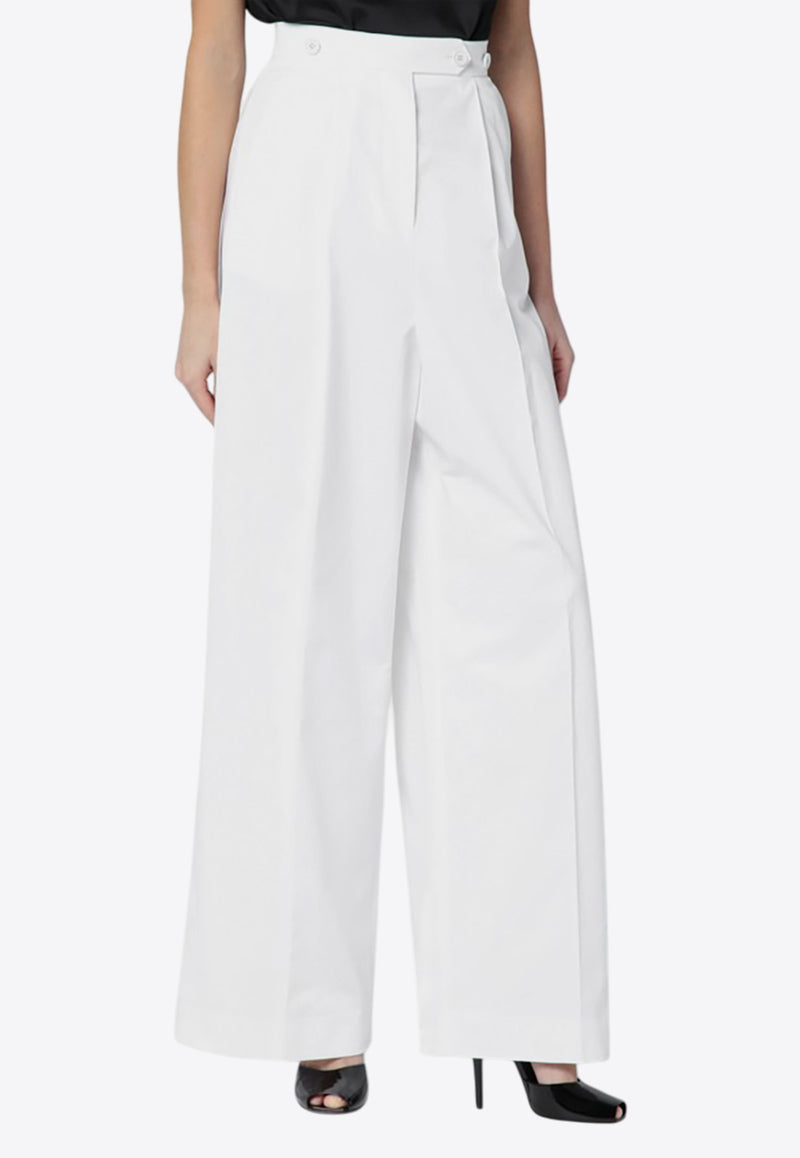 Givenchy Tailored Pleated Pants White BW515714X0/Q_GIV-100