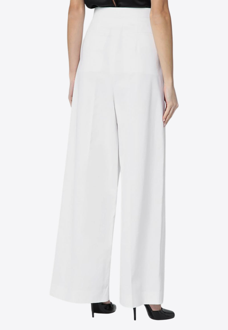 Givenchy Tailored Pleated Pants White BW515714X0/Q_GIV-100