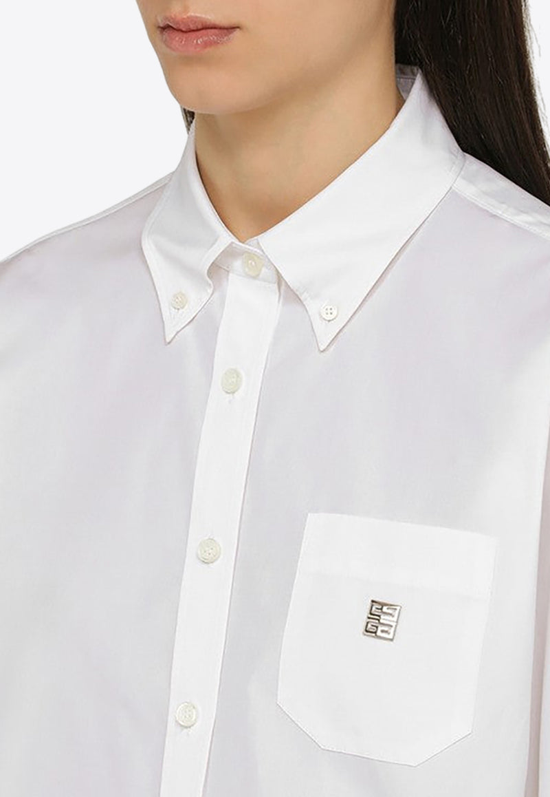 Givenchy Button-Down 4G Logo Shirt BW617Y14M6/O_GIV-100