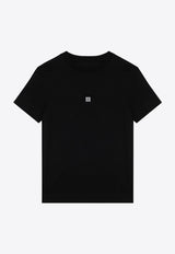 Givenchy 4G Logo Short-Sleeved T-shirt BW70AS3YNM/P_GIV-004 Black