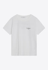 Givenchy Logo Stamp T-shirt White BW70FJP75N/R_GIV-100