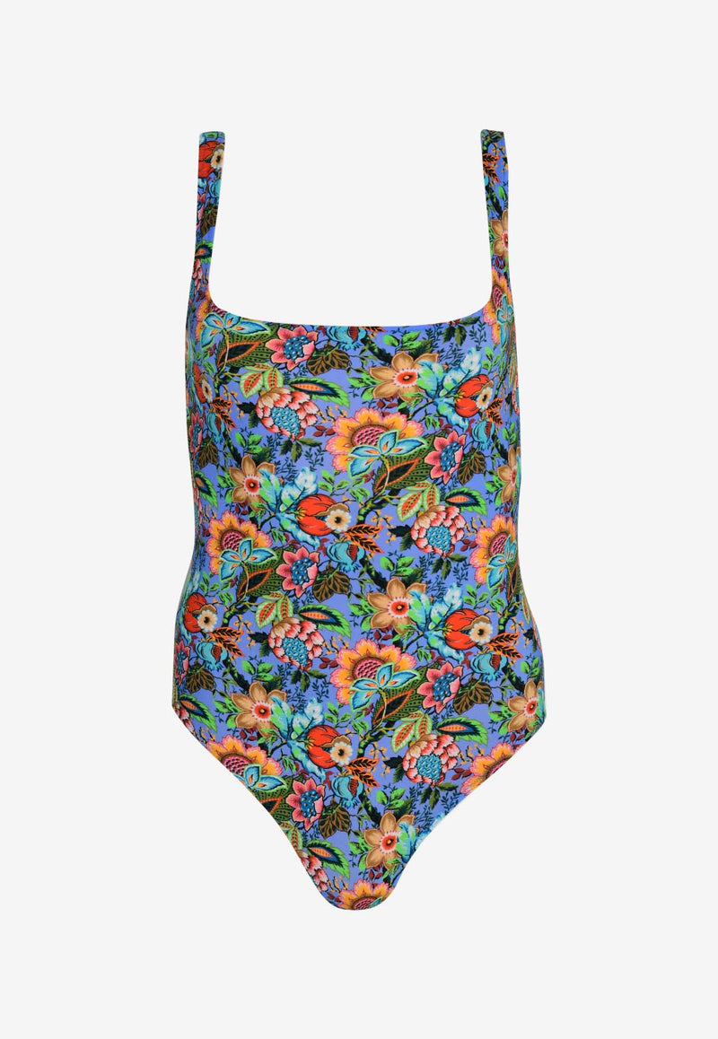 Floral One-Piece Swimsuit