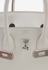 Hermès Birkin 25 in Gris Perle Swift Leather with Palladium Hardware