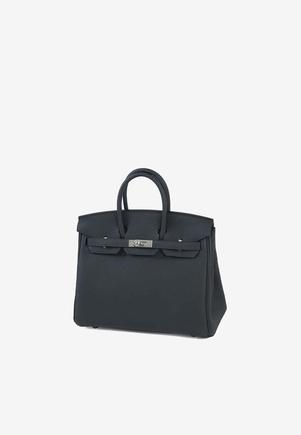 Hermès Birkin 25 in Gris Misty Togo Leather with Palladium Hardware