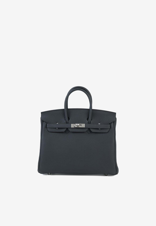 Hermès Birkin 25 in Gris Misty Togo Leather with Palladium Hardware