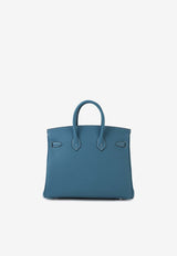 Hermès Birkin 25 in New Blue Jean Togo Leather with Palladium Hardware
