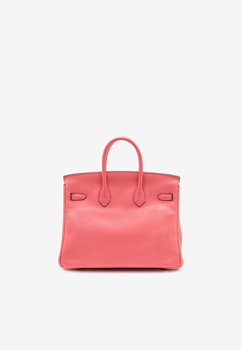 Hermès Birkin 25 in Rose Azalee Swift Leather with Palladium Hardware