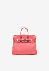 Hermès Birkin 25 in Rose Azalee Swift Leather with Palladium Hardware