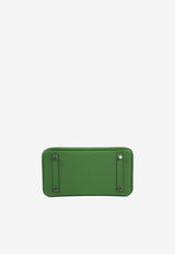 Hermès Birkin 25 in Vert Yucca Togo Leather with Palladium Hardware