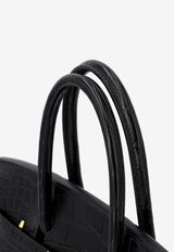 Hermès Birkin 30 Touch in Black Matte Alligator and Togo Leather with Gold Hardware