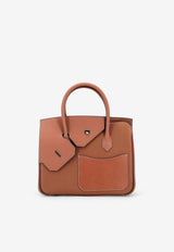 Hermès Birkin 30 Desordre in Gold Togo and Fauve Swift, Vache Leather with Gold Hardware