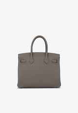 Hermès Birkin 30 in Gris Meyer Togo Leather with Palladium Hardware