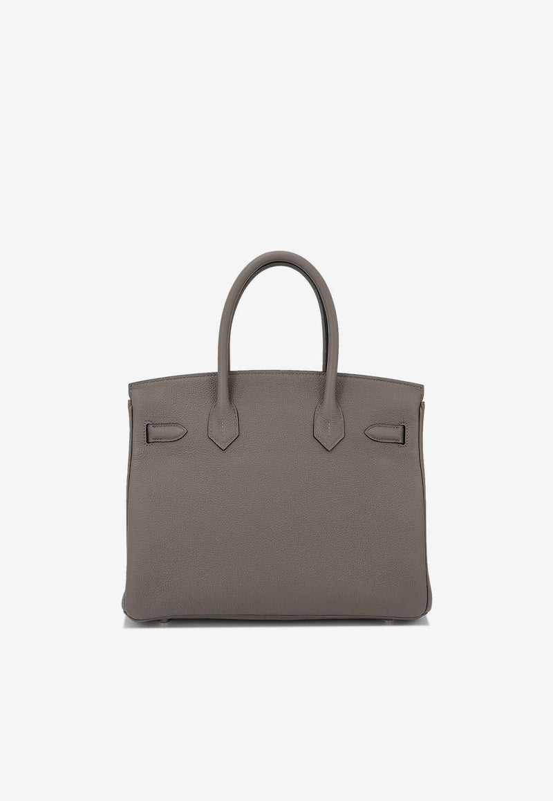 Hermès Birkin 30 in Gris Meyer Togo Leather with Palladium Hardware