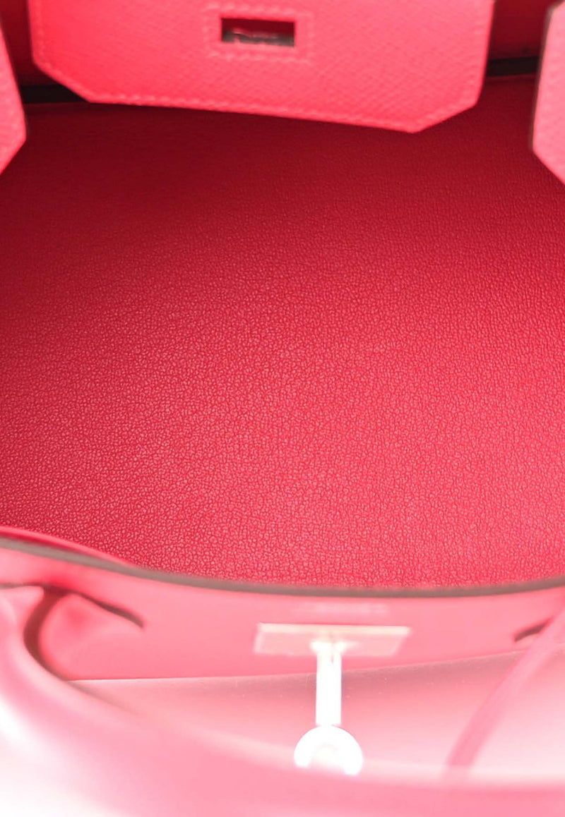 Hermès Birkin 30 in Rose Extreme Epsom Leather with Palladium Hardware