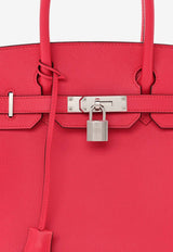 Hermès Birkin 30 in Rose Extreme Epsom Leather with Palladium Hardware