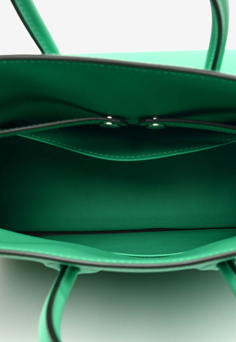 Hermès Birkin Shadow 25 in Menthe Swift Leather with Palladium Hardware