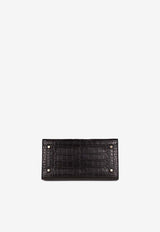 Birkin 20 Sellier in Black Matte Alligator Leather with Gold Hardware