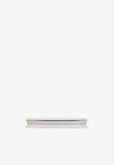 Birkin Shadow Clutch 29 in New White Swift Leather