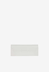 Birkin Shadow Clutch 29 in New White Swift Leather