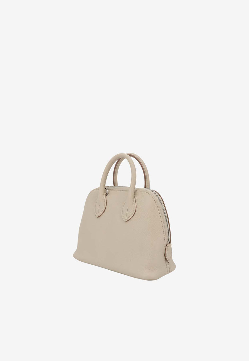 Hermès Mini Bolide 1923 in Beton Evercolor Leather with Palladium Hardware