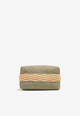 Hermès Small Bride-a-Brac Pouch in Canopee, Ecru and Jaune Bourgeon Wool