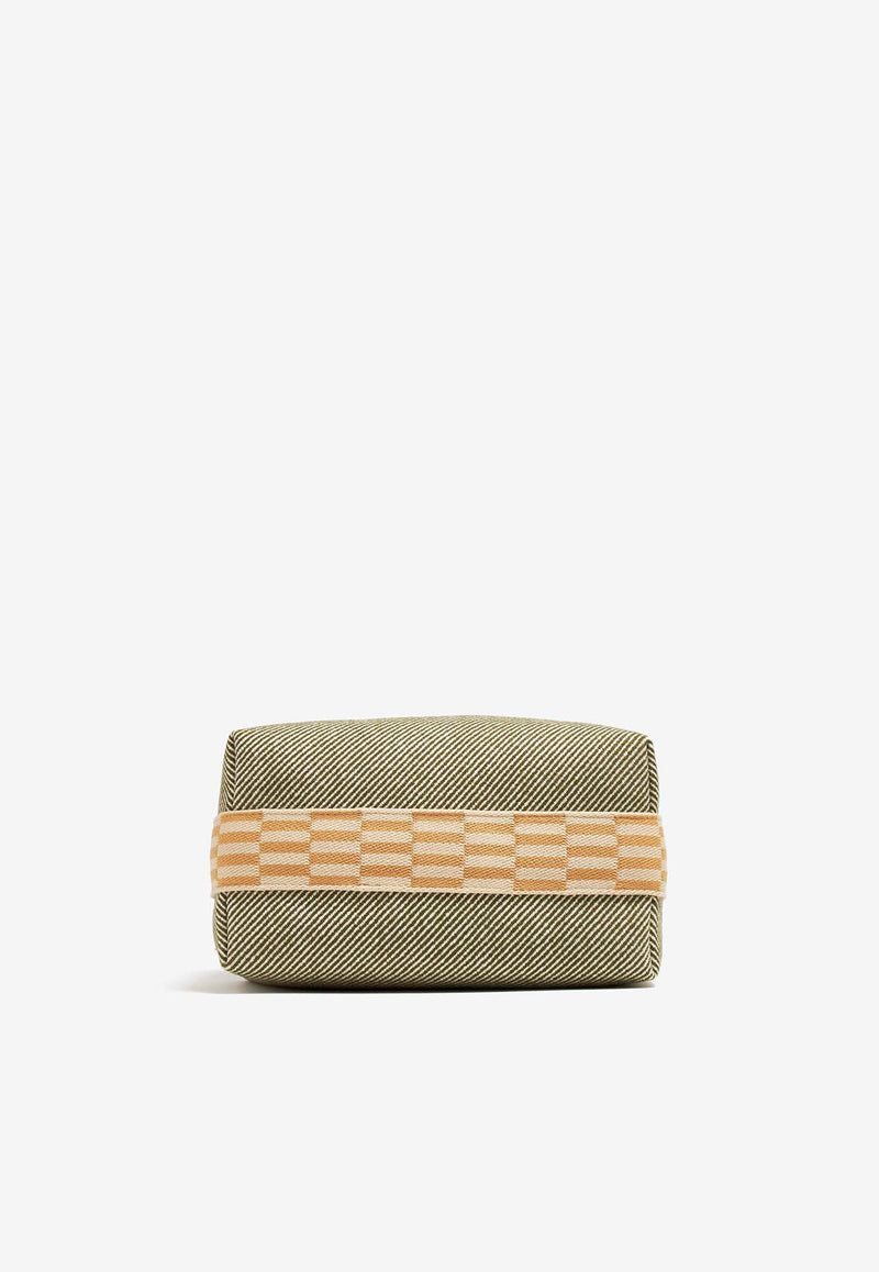 Hermès Small Bride-a-Brac Pouch in Canopee, Ecru and Jaune Bourgeon Wool