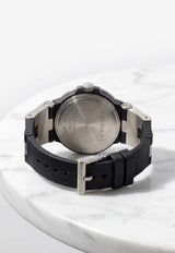 Bvlgari Chronograph Bvlgari 41mm Aluminum Watch Black BVLCB41AW_TH