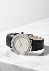 Bvlgari Logo Mania 33mm Automatic Watch White BVLLM33AW_TH