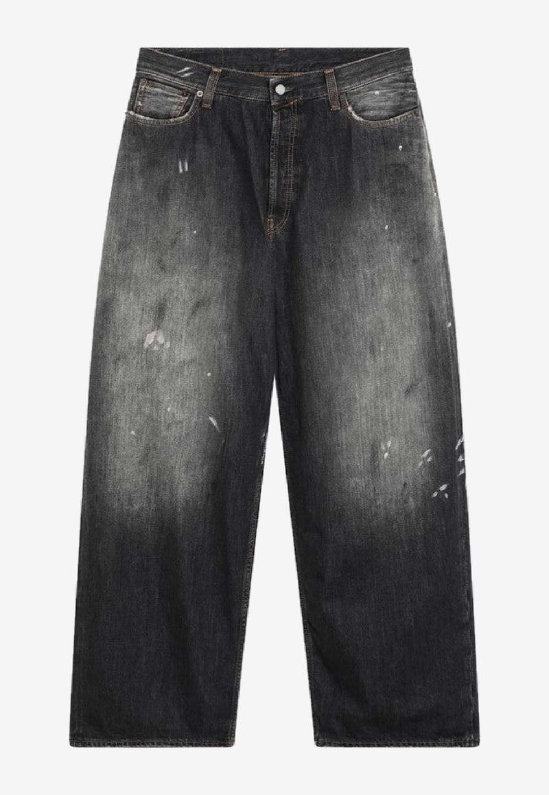 Acne Studios Distressed-Effect Jeans  Black C00089DE/R_ACNE-900