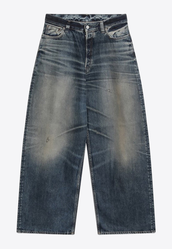 Acne Studios Loose-Fit Faded Jeans Blue C00094CO_ACNE-838