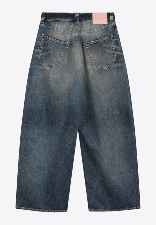 Acne Studios Loose-Fit Faded Jeans Blue C00094CO_ACNE-838