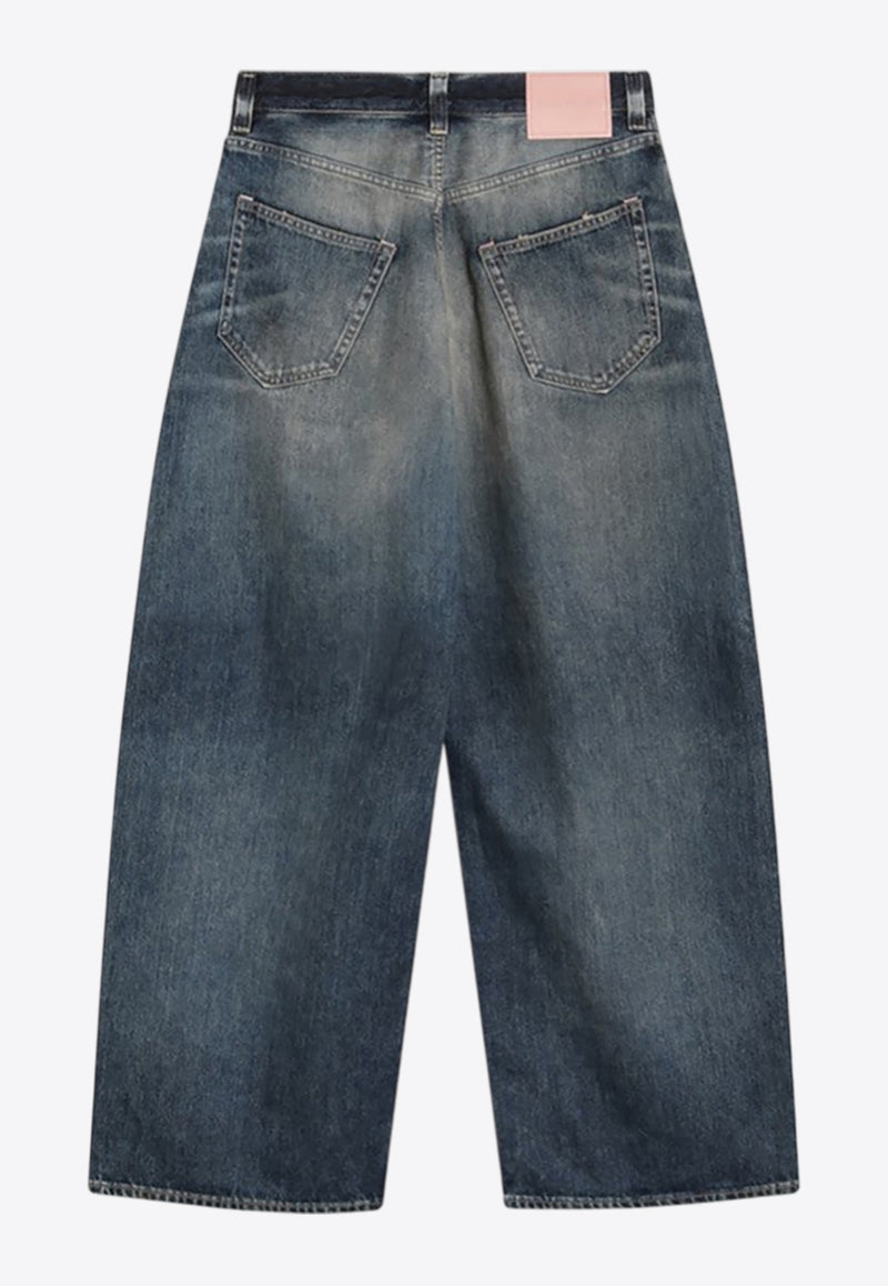 Acne Studios Loose-Fit Faded Jeans Blue C00094CO_ACNE-838