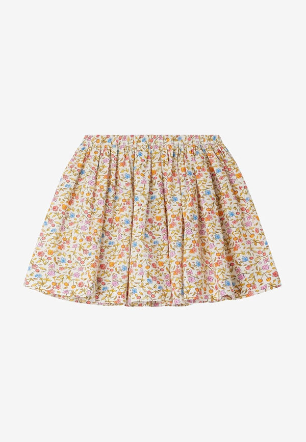 Bonpoint Girls Suzon Floral Skirt C04GSKW00002CO/O_BONPO-535C