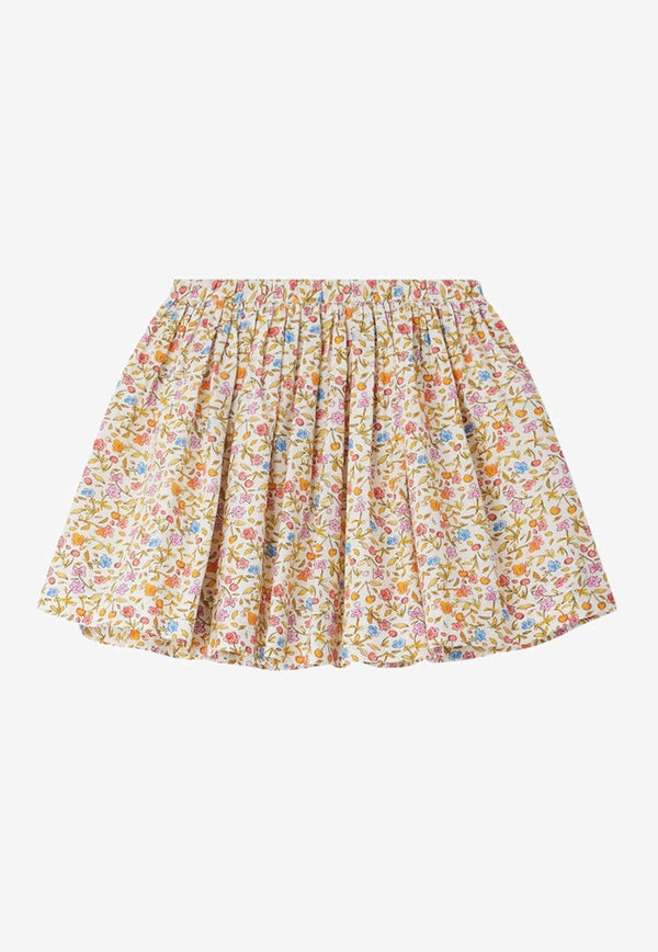 Bonpoint Girls Suzon Floral Skirt C04GSKW00002CO/O_BONPO-535C