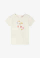Bonpoint Baby Girls Cira Cherry-Printed T-shirt C04XTSK00001CO/O_BONPO-103