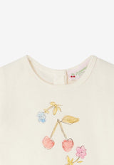 Bonpoint Baby Girls Cira Cherry-Printed T-shirt C04XTSK00001CO/O_BONPO-103
