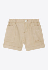 Bonpoint Baby Boys Nateo Shorts C04ZBEW00001CO/O_BONPO-045 Beige